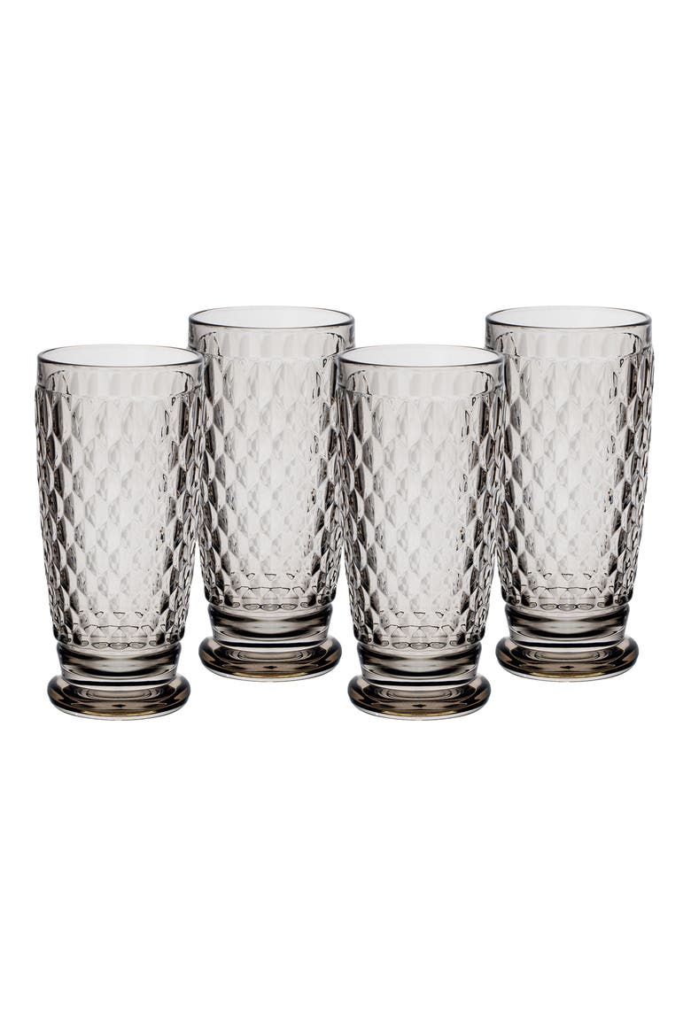 Boston coloured Highball-Smoke  Set of 4, Alternate, color, grey