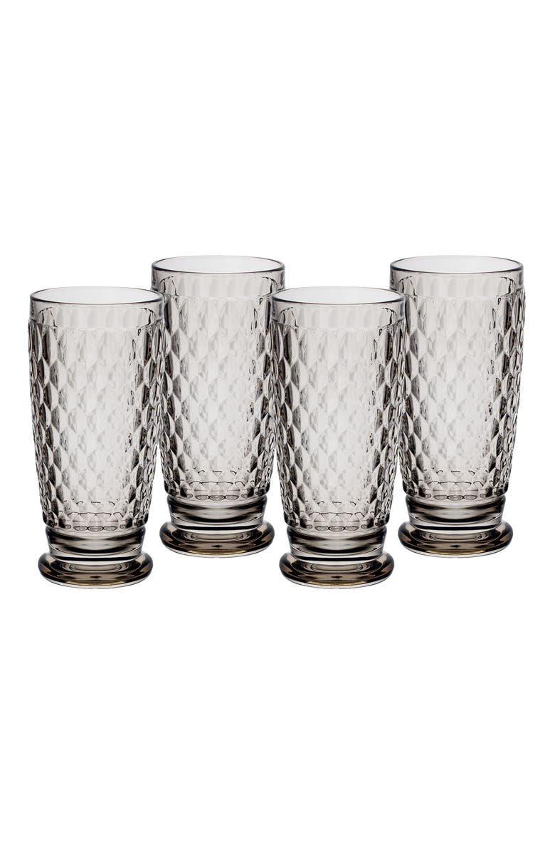 Villeroy 
Boch Boston coloured Highball-Smoke  Set of 4, Alternate, color, Grey