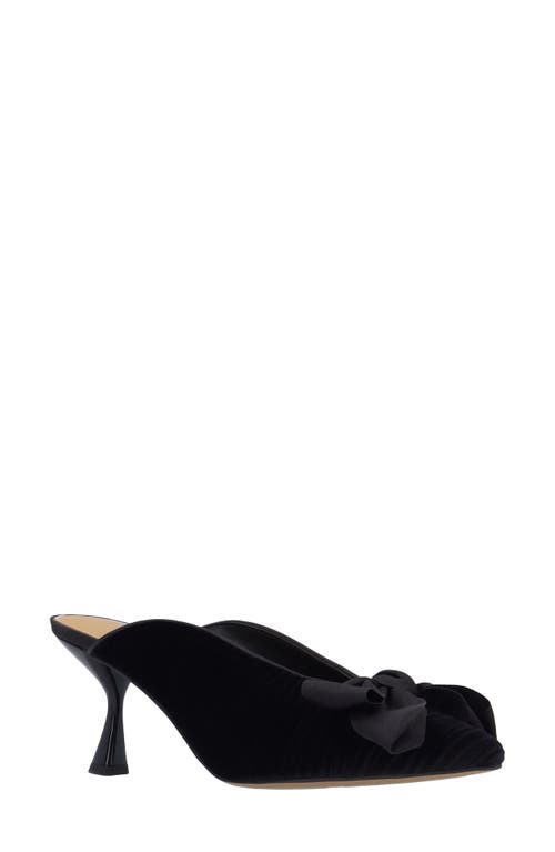 J. Reneé Elvani Pointed Toe Heeled Mule In Black