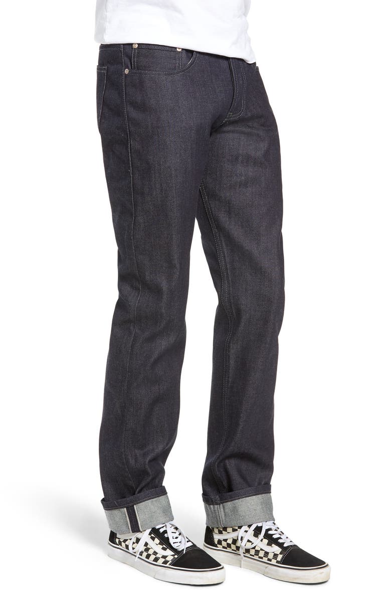 Naked & Famous Denim Weird Guy Slim Fit Selvedge Jeans, Alternate, color, 