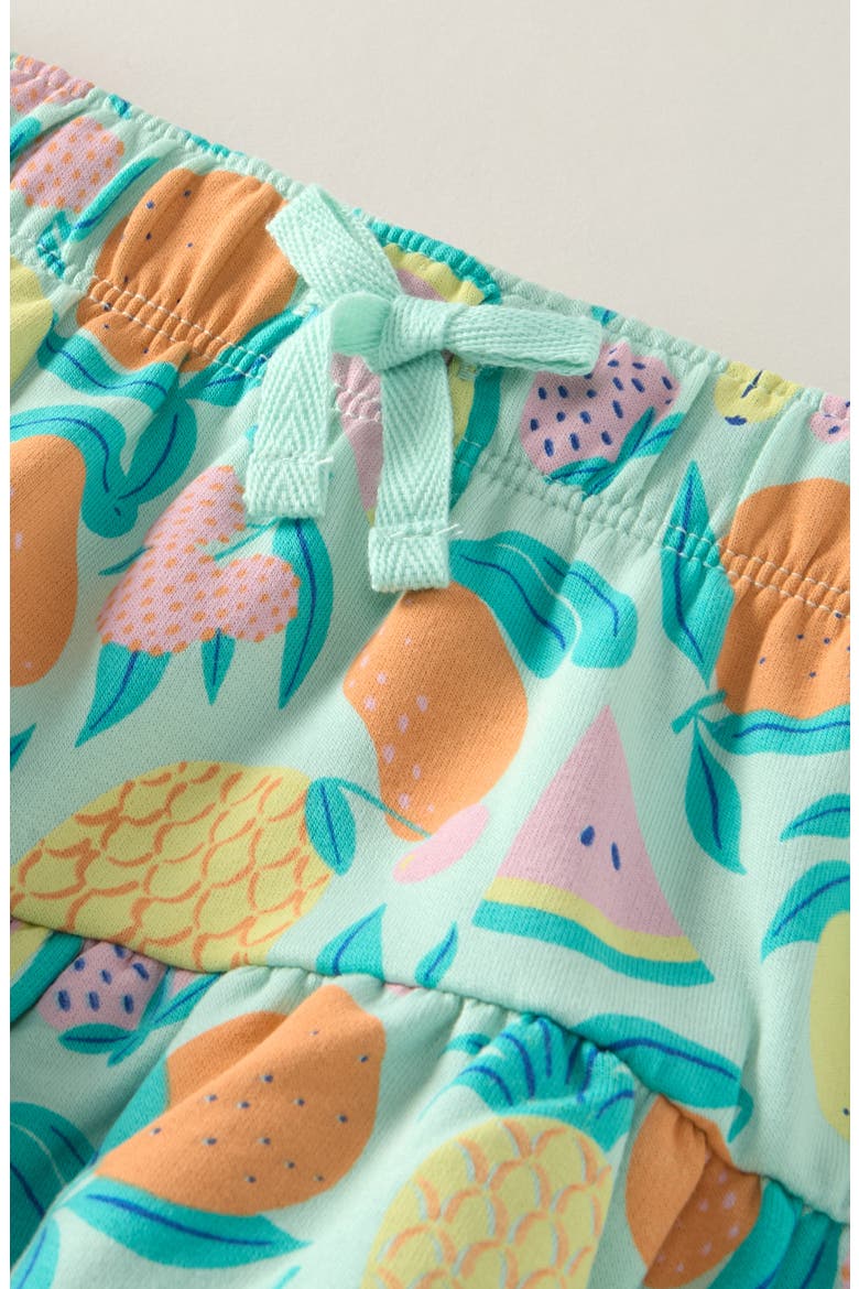 Kids' Flared Shorts, Alternate, color, GREEN CRYSTAL FRUIT PUNCH