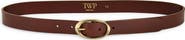 TWP Narrow Leather Belt