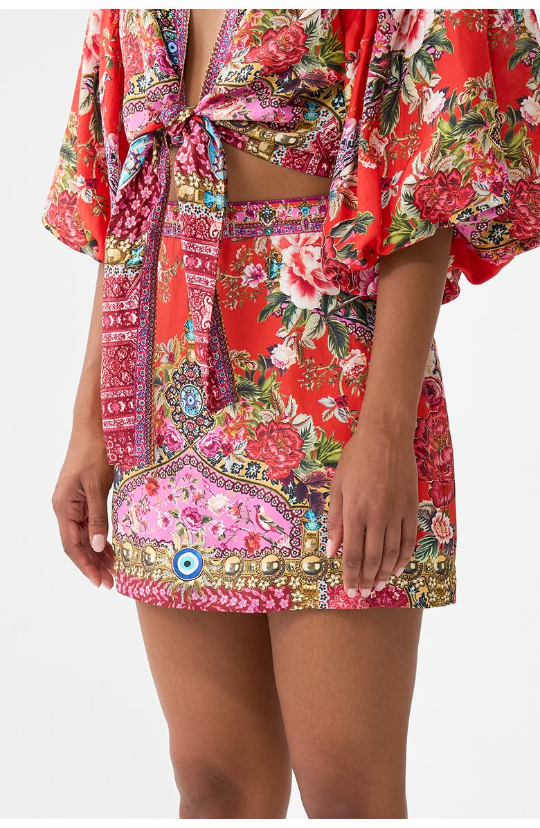 Camilla Mini Skirt, Alternate, color, Heirloom Empire