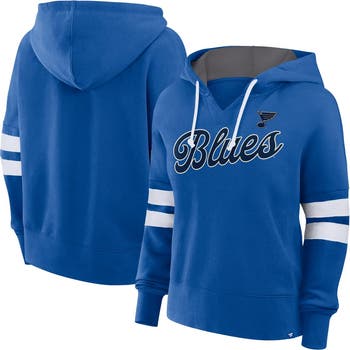 売れ筋商品|||ファナティクス カットソー トップス レディース Women's Blue St. Louis Blues Seize Fleece Pullover Hoodie Blue FANATICS Women's Fanatics Blue St. Louis Blues Seize Fleece