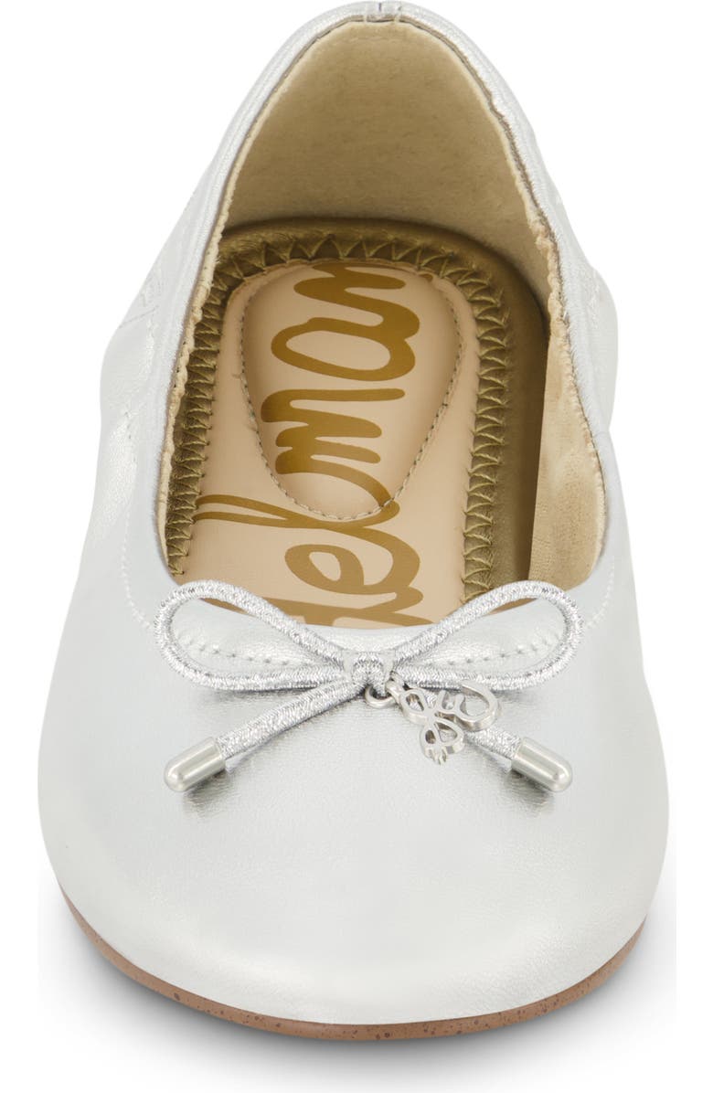 Sam Edelman Kids' Felicia Ballet Flat, Alternate, color, Silver