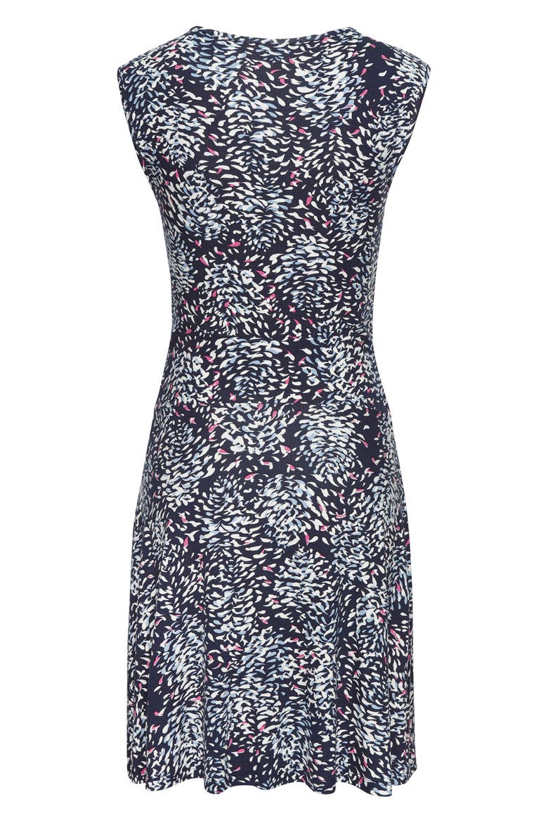 Sleeveless Print Dress, Alternate, color, Blue-Printed