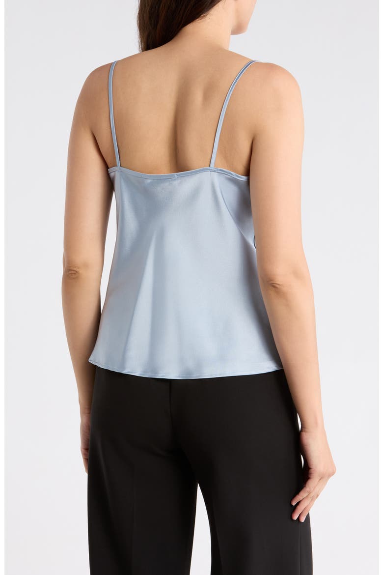 V-Neck Satin Camisole, Alternate, color, BLUE