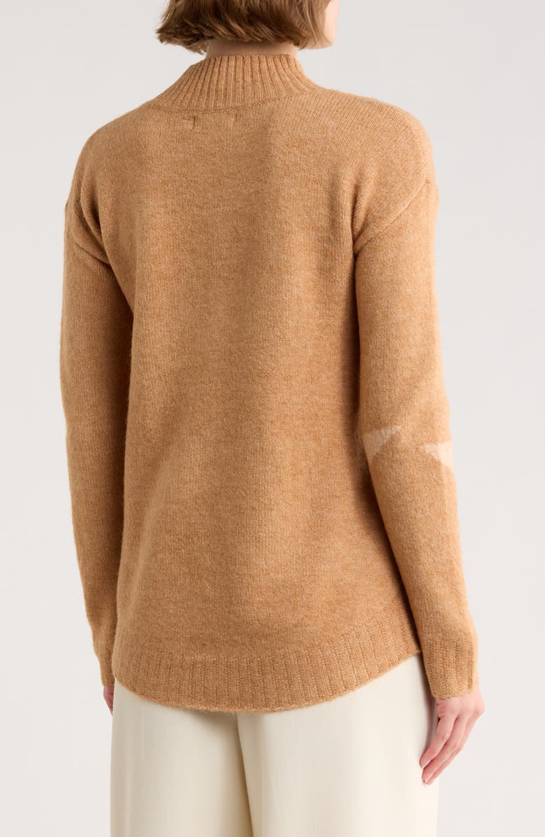 Love Token Star Sweater, Alternate, color, Camel