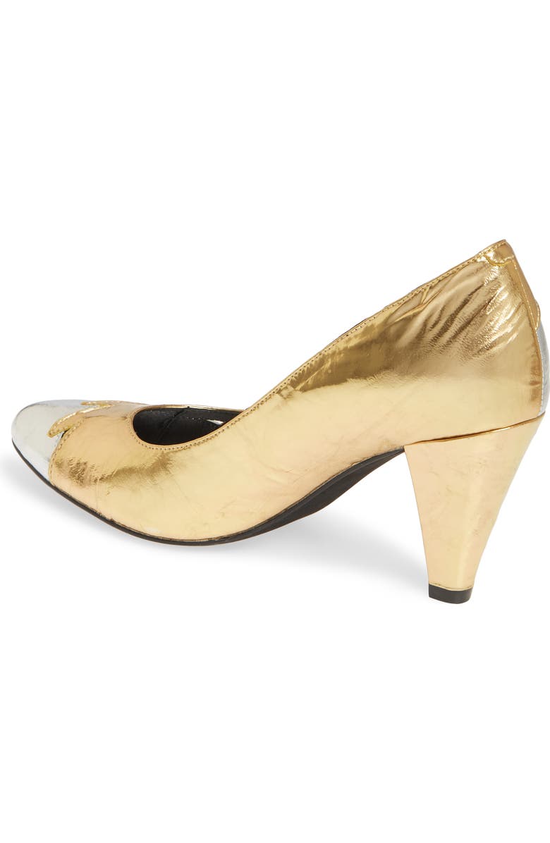 Jeffrey Campbell Cyndi Metallic Pump, Alternate, color,