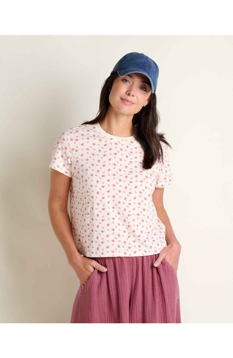 Toad & Co Women's Re-Form Crew, Main, color, Salt Print