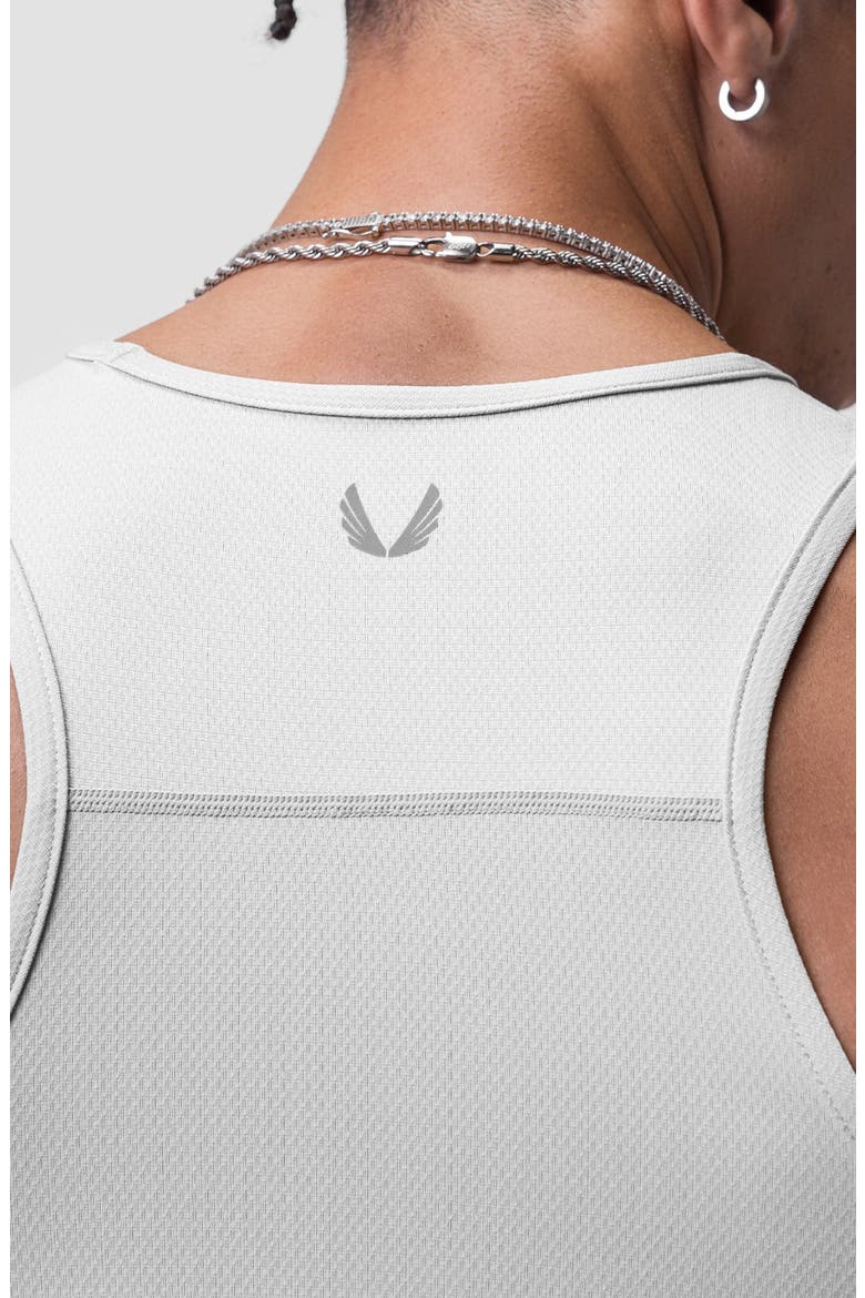 AeroSilver Training Singlet, Alternate, color, White