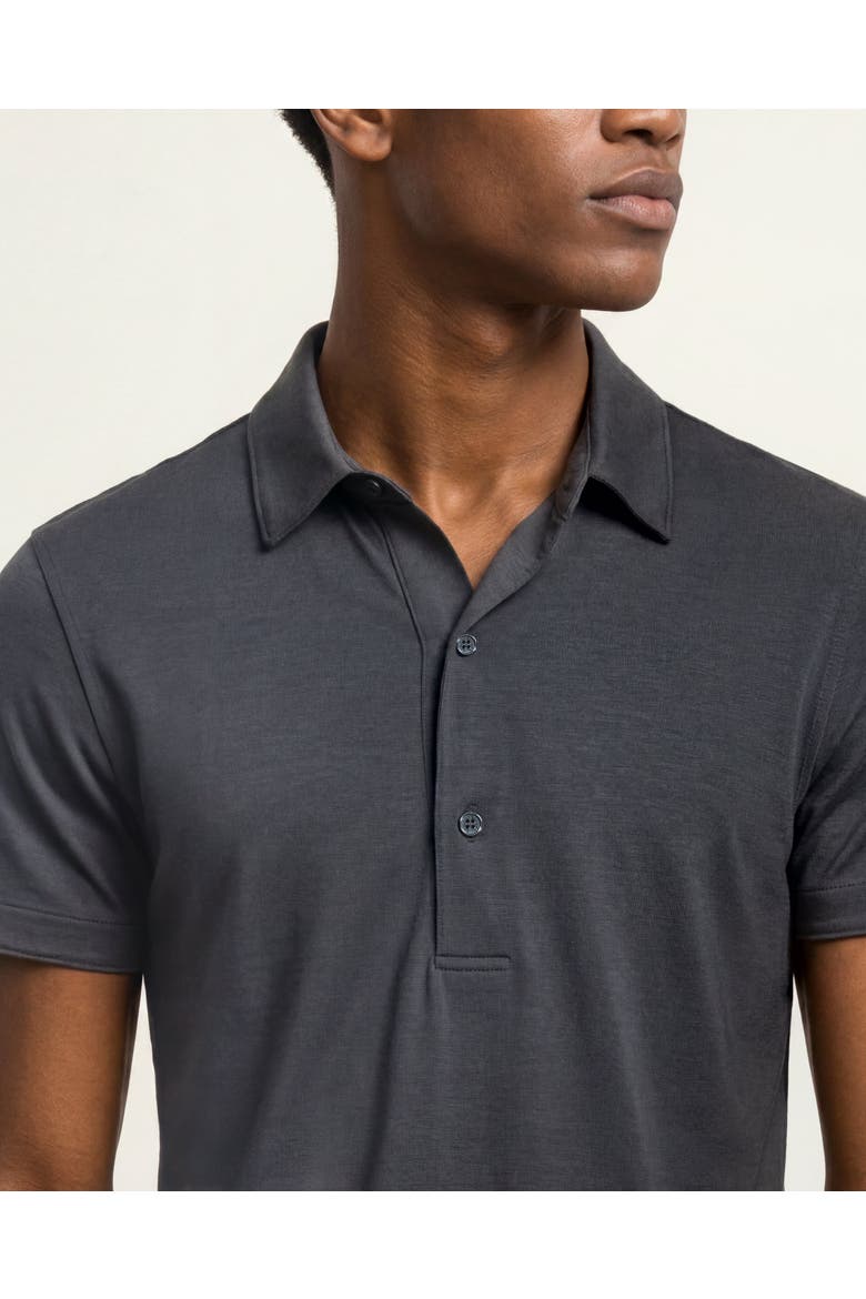 Sebastian Lux Merino Polo Shirt, Alternate, color, Pietra Grey
