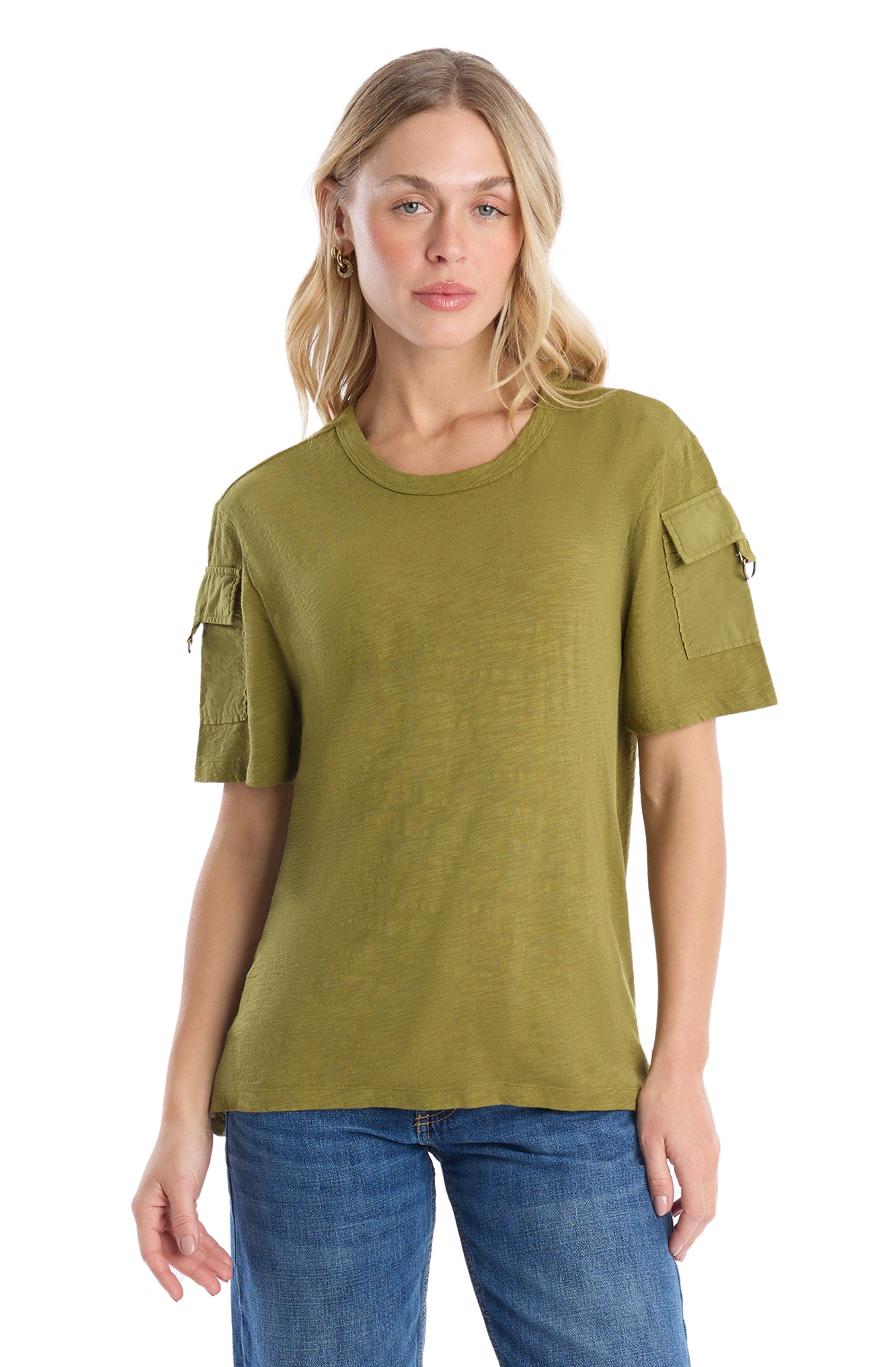 Round Neck Short Sleeve Hi-Lo - image 3
