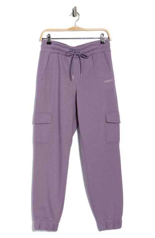 Dkny Cargo Joggers In Purple