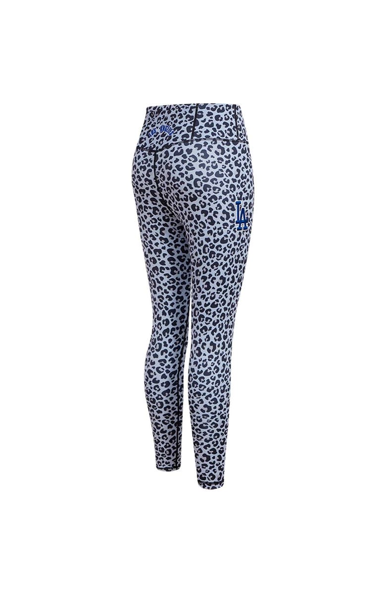 PRO STANDARD Women's Pro Standard Leopard Los Angeles Dodgers Allover Print Leggings, Alternate, color, Leopard