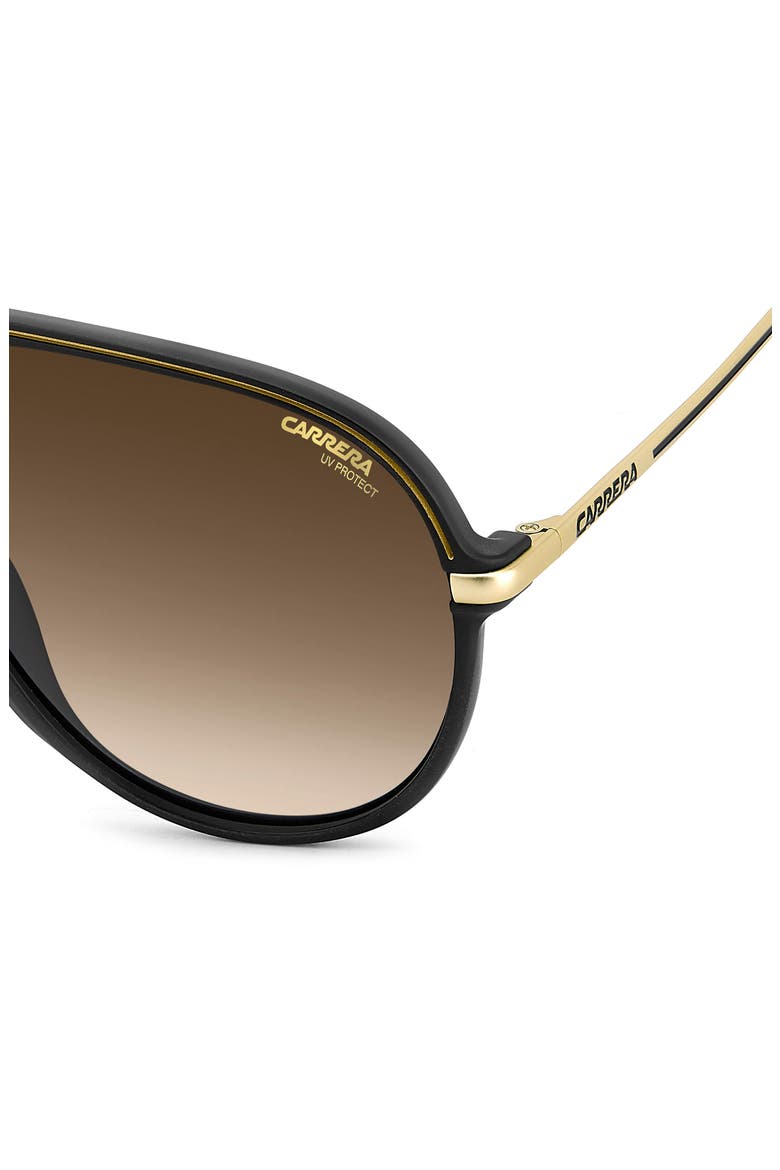 C Sport 61mm Gradient Shield Sunglasses, Alternate, color, BLACK GOLD/ BLACK BROWN GREEN