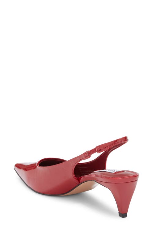 Steve Madden Alynna Slingback Pump In Red