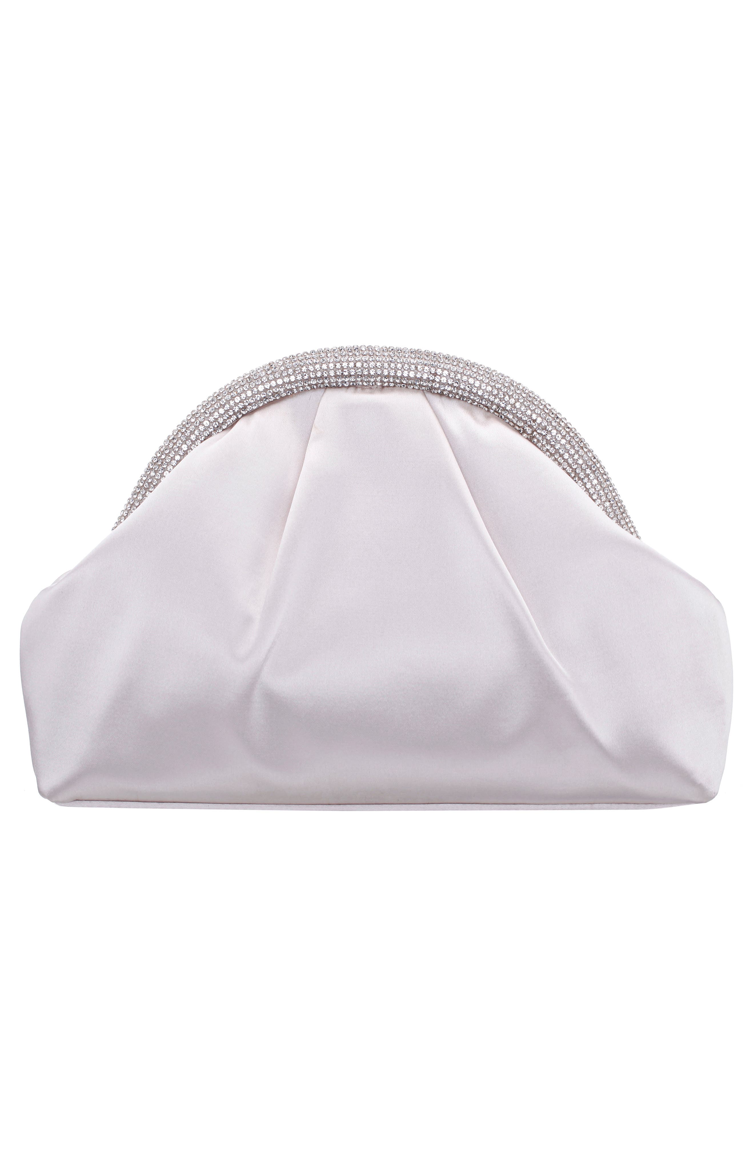 Jane Frame Clutch, Alternate, color, IVORY