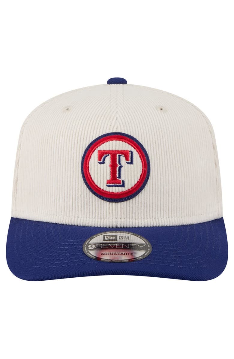New Era Men's New Era Cream Texas Rangers Loyal 9SEVENTY Adjustable Hat, Alternate, color, Cream