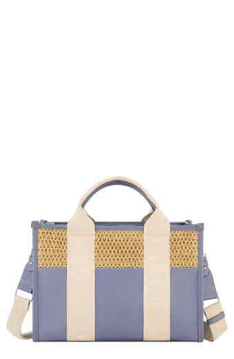 Tommy Bahama Raffia Web Strap Modern Tote Bag