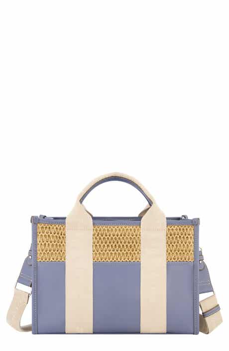 Tommy Bahama Raffia Web Strap Modern Tote Bag