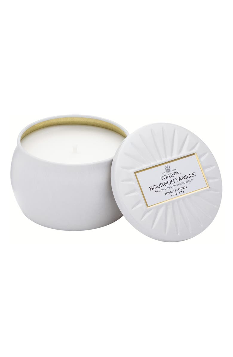 Voluspa Vermeil Mini Tin Candle Trio, Alternate, color, 