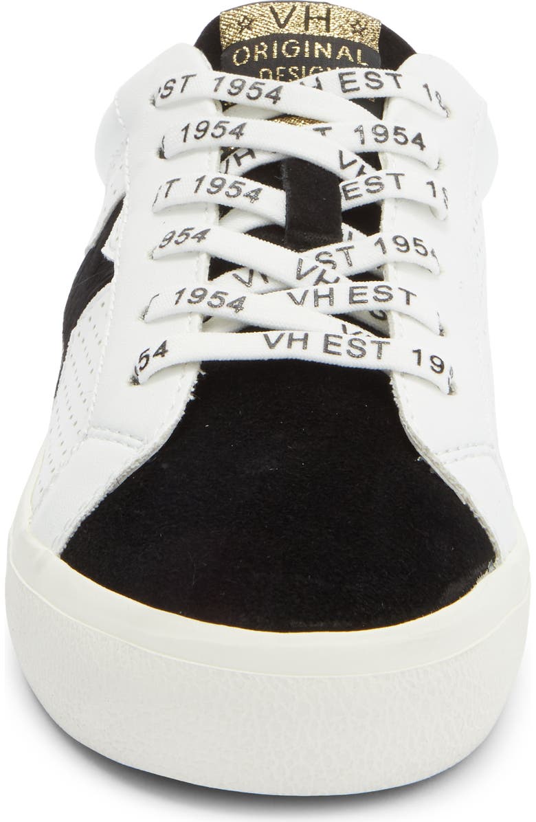 Vintage Havana Gadol Perforated Leather Sneaker, Alternate, color, Black/ White Multi
