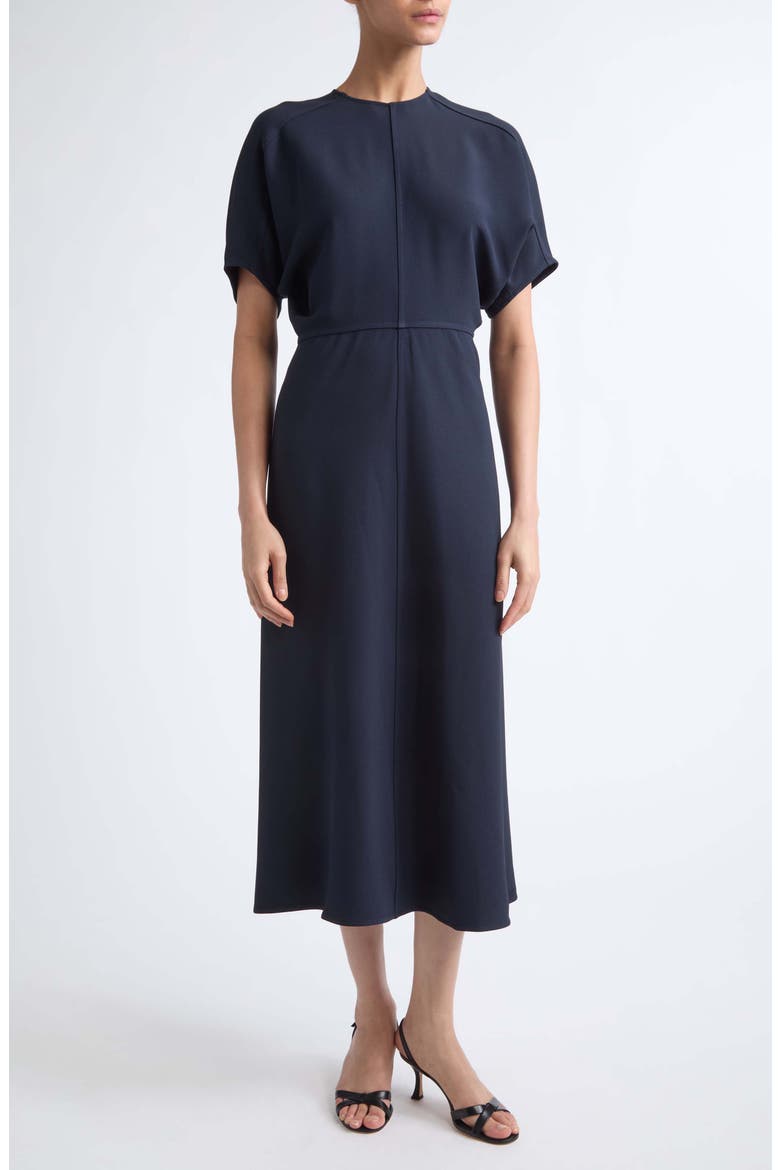 Eleanor Midi Dress, Main, color, INK