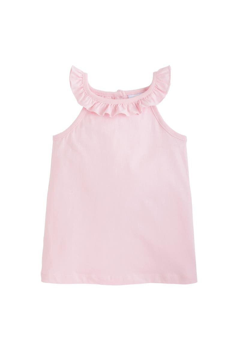 Kids' Ruffled Tank, Main, color, Light Pink