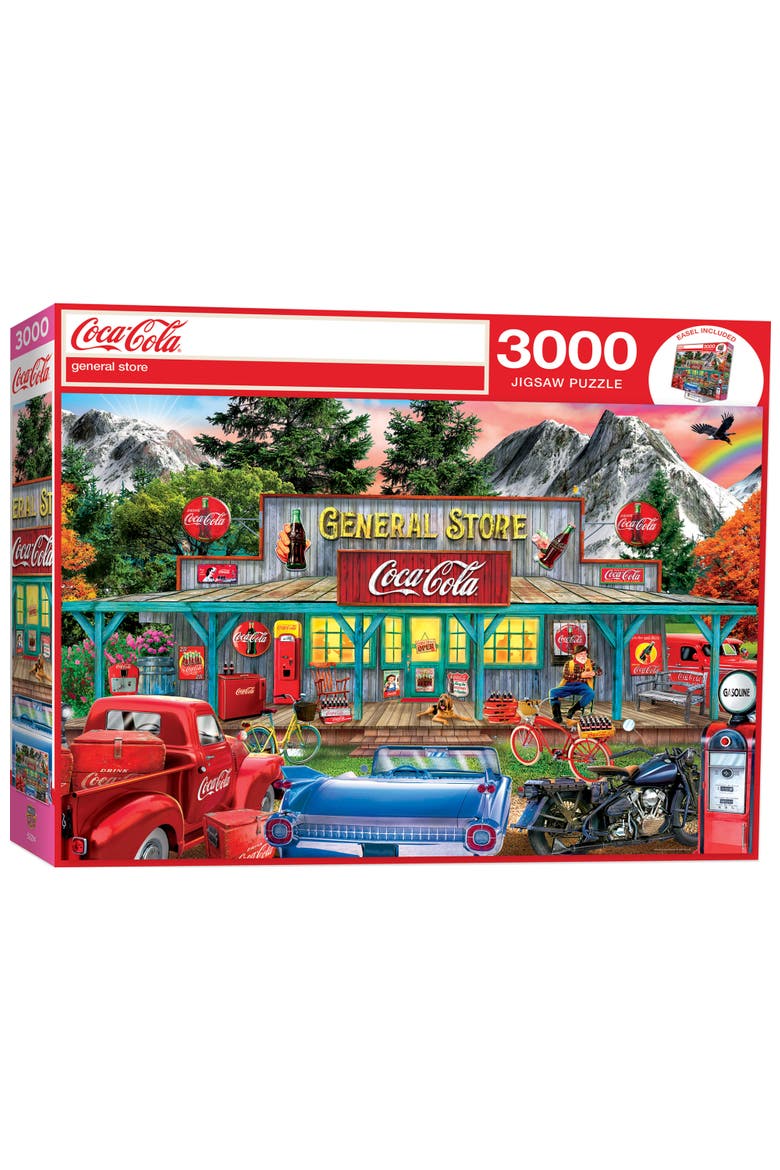 Coca-Cola General Store 3000pc Puzzle, Main, color, Multicolor