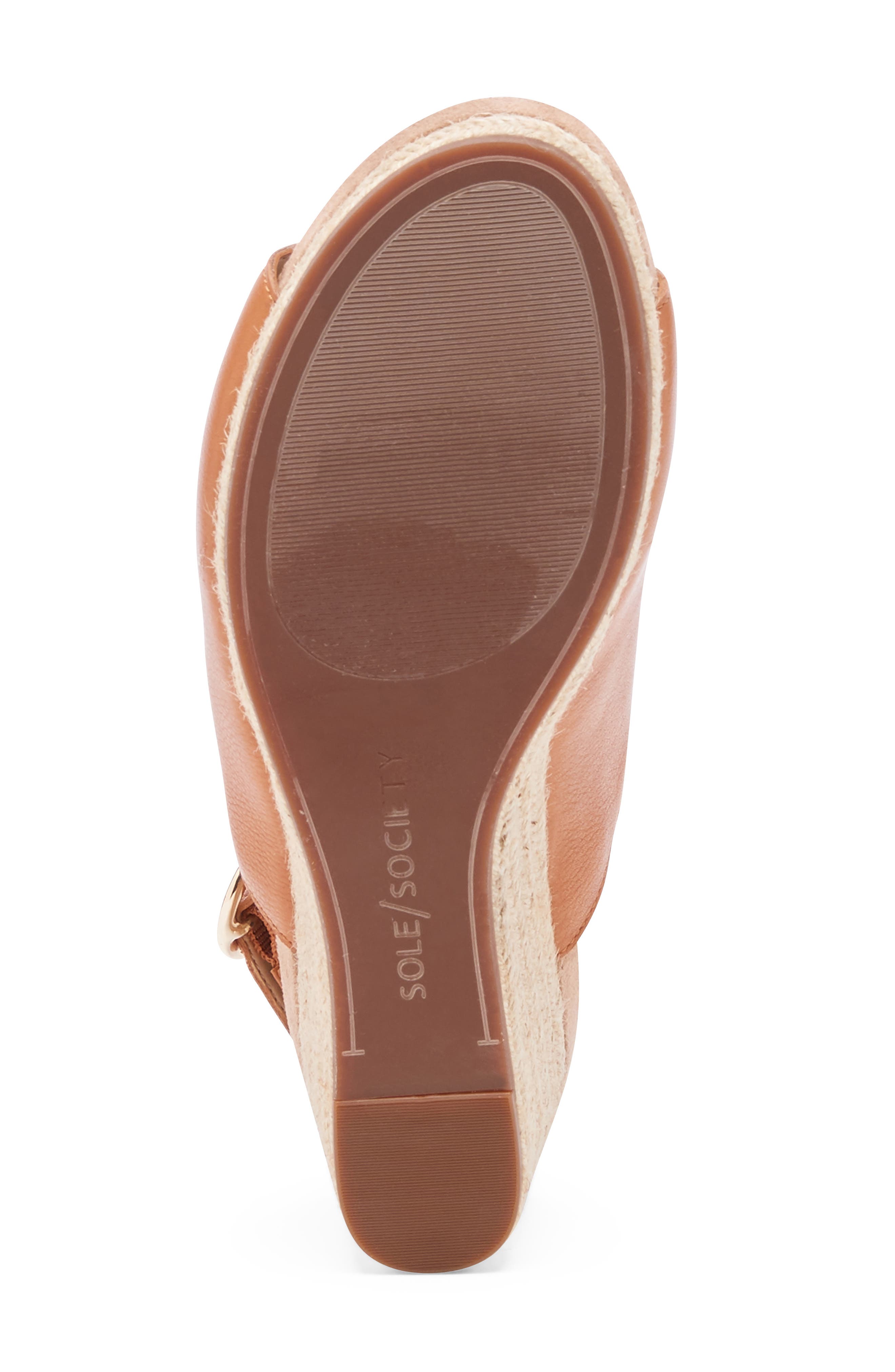 Sole Society Kellyn Wedge Sandal, Alternate, color, 