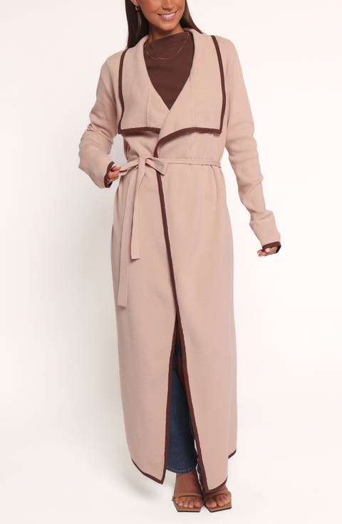 Vallis Contrast Trim Cardigan