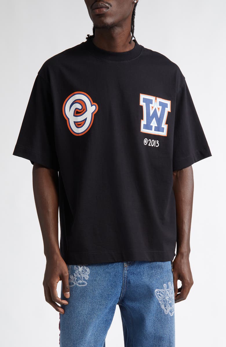 Off-White Wiz Skate Cotton Graphic T-Shirt, Main, color, 