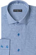 MASUTTO Zoul Knit Print Button-Up Shirt