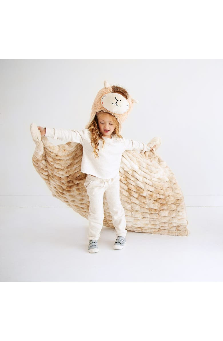 Minky Couture Huggable Llama, Main, color, Tan