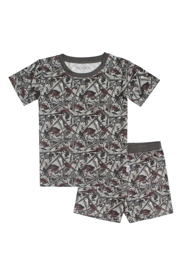 Hidden Camo 2 Piece Shorts Set, Main, color, Hidden Camo