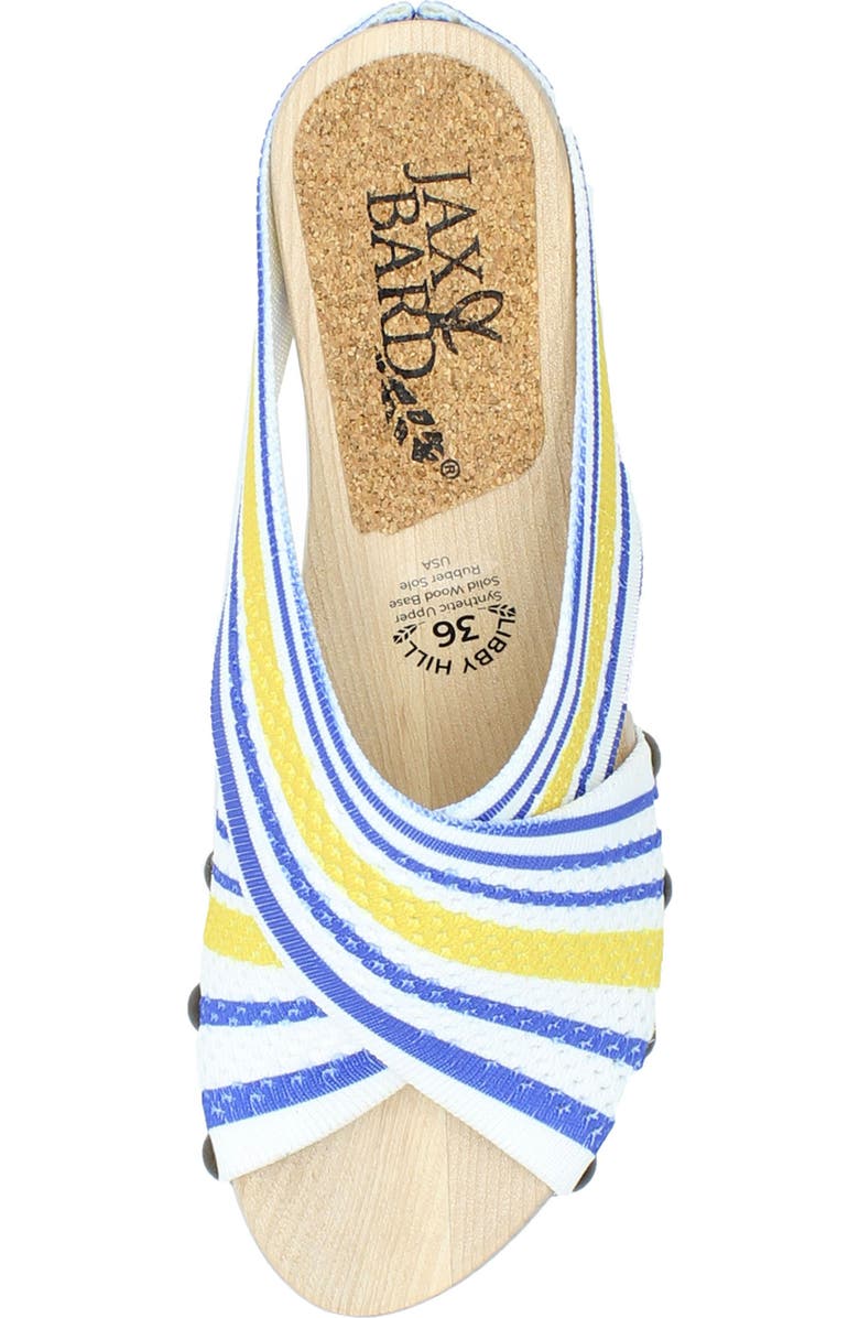 JAX & BARD Libby Hill Knit Cross Strap Sandal, Alternate, color,