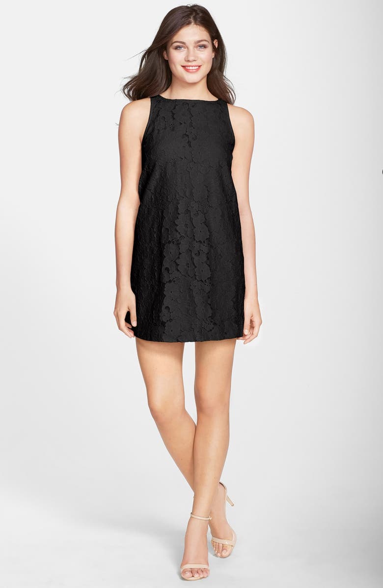 BB Dakota by Steve Madden BB Dakota 'Savvanah' Lace Shift Dress, Alternate, color, 