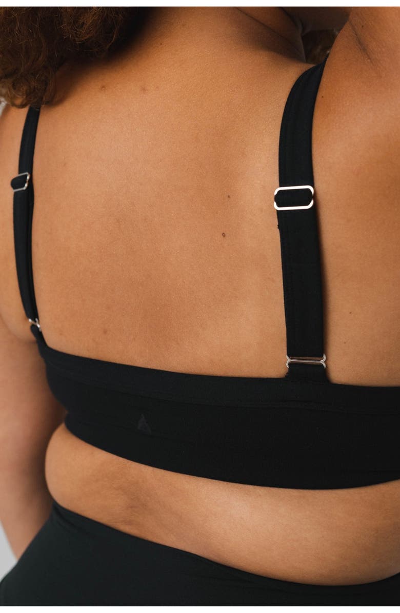 Vitality Cloud II Square Bra, Alternate, color, Midnight