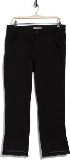 Fray Step Hem Kick Flare Jeans