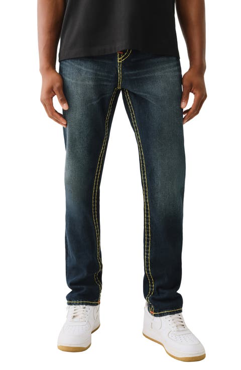 Rocco Super T Relaxed Skinny Jeans (Jackknife Dark Wash) (Regular & Big)