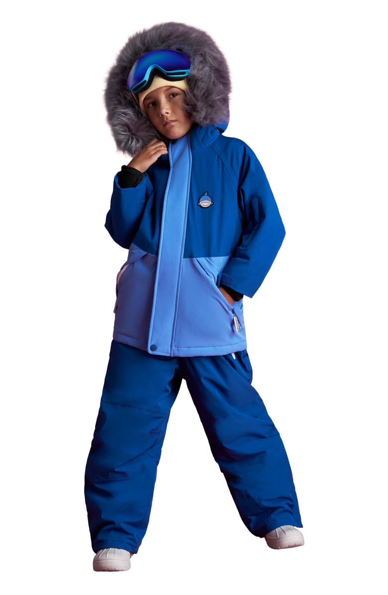 Roarsome Reef the Shark Ski Jacket, Alternate, color, Blue