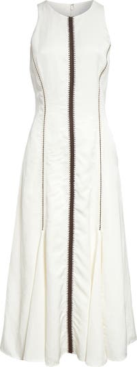【海外限定】REISSワンピース☆Inaya Craft-Stitch Sleeveless M Reiss Inaya Contrast Stitch Sleeveless Maxi Dress | Nordstrom