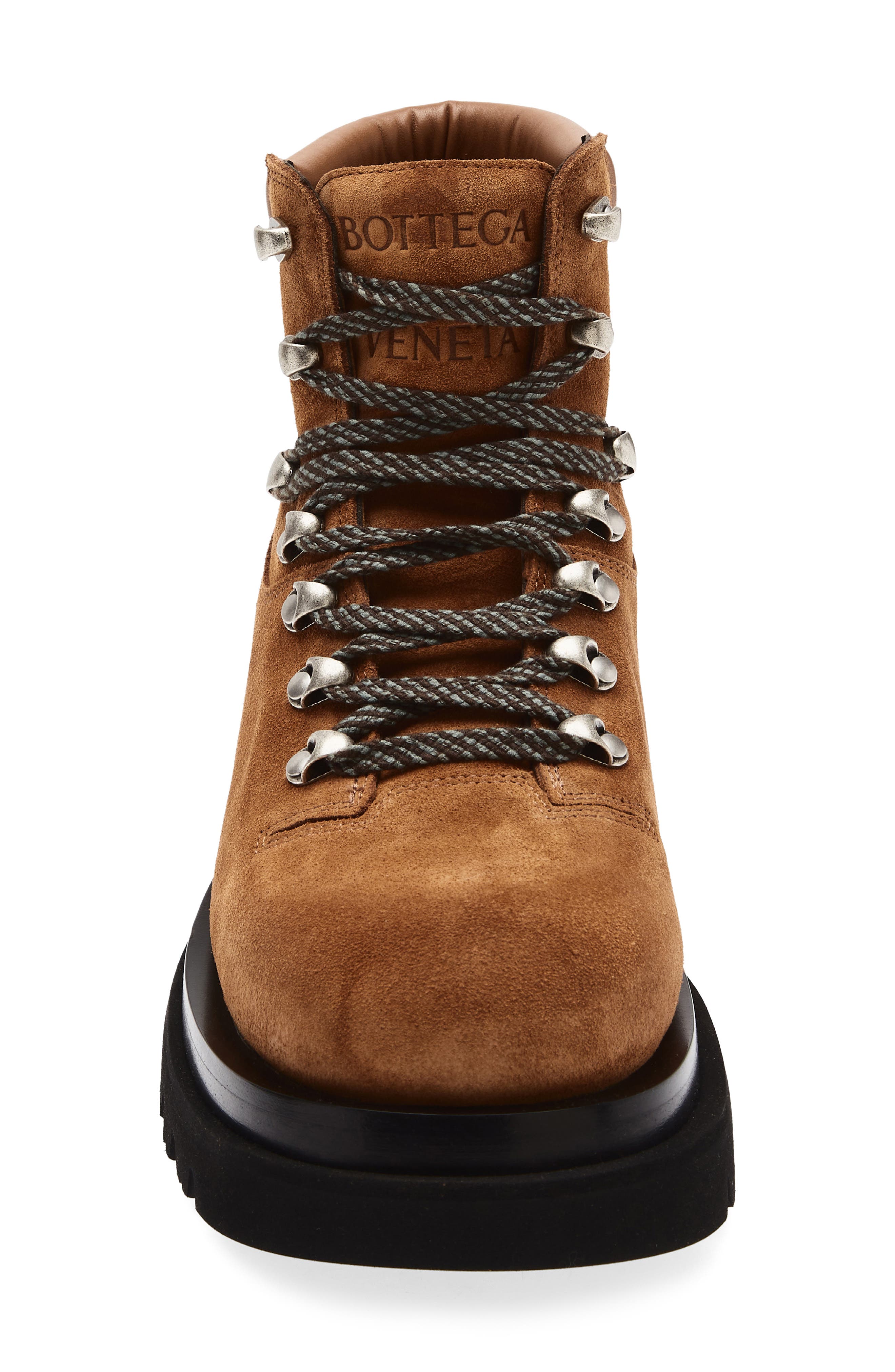 Bottega Veneta Boston Hiking Boot, Alternate, color, 7665 Caramel