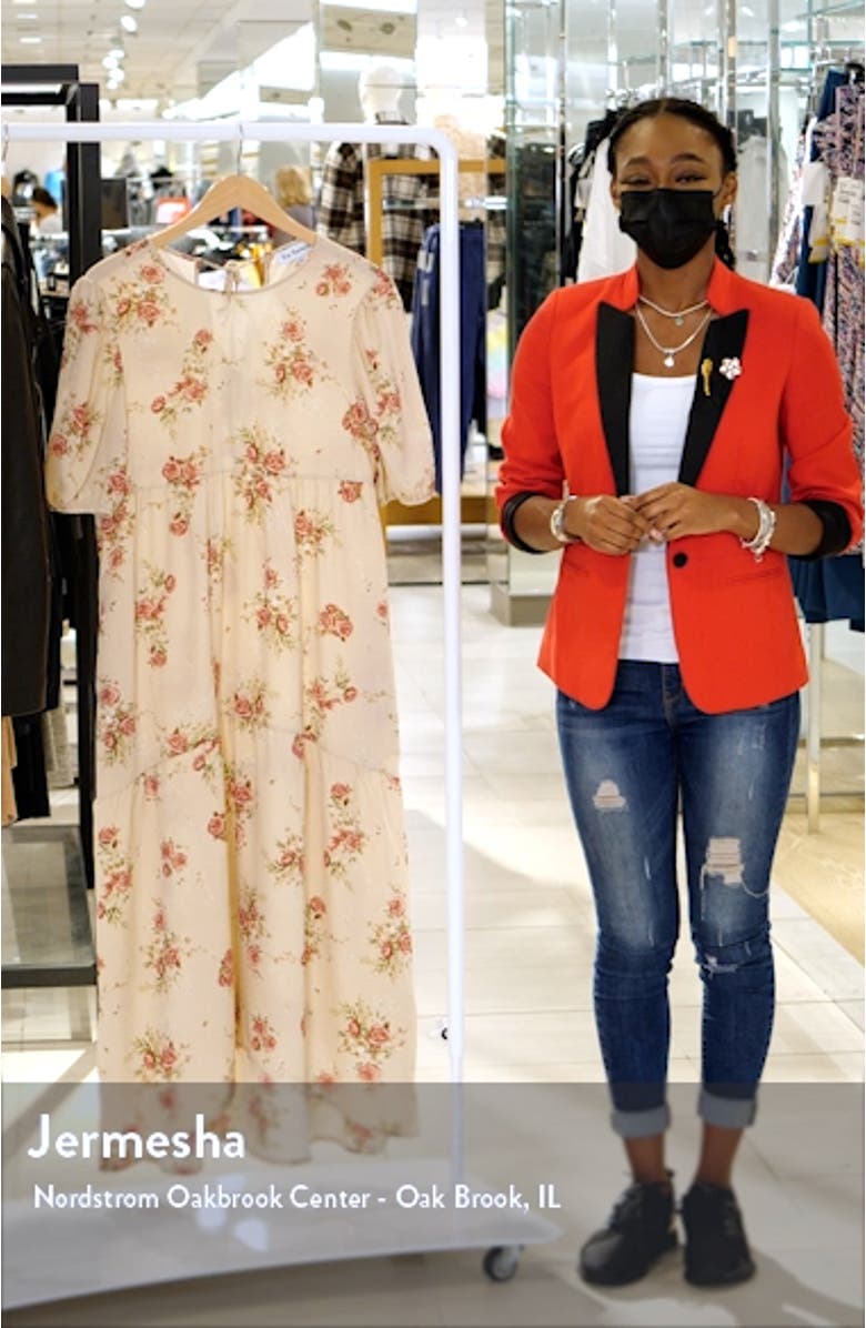 Floral Midi Dress, sales video thumbnail