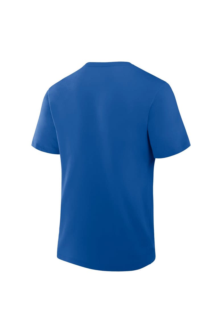 Men's Fanatics Royal New York Mets Clubhouse Legacy Side Swipe T-Shirt, Alternate, color, Royal