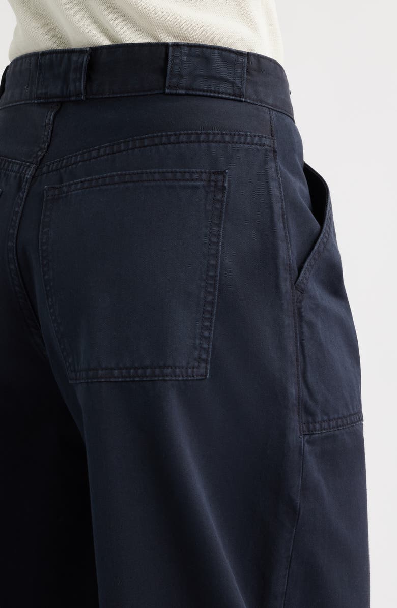 FRAME The Barrel Ankle Pants, Alternate, color, Washed Navy