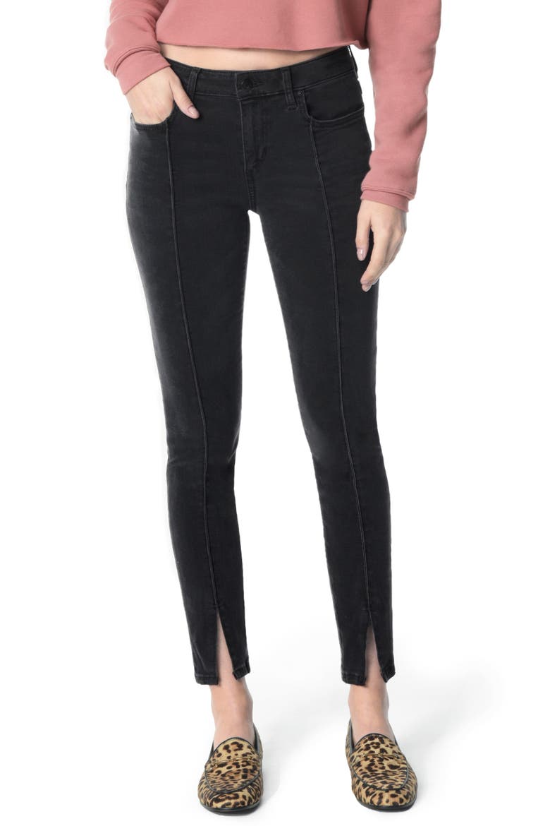 Flawless - Icon Split Hem Ankle Skinny Jeans, Main, color, ROBYNN