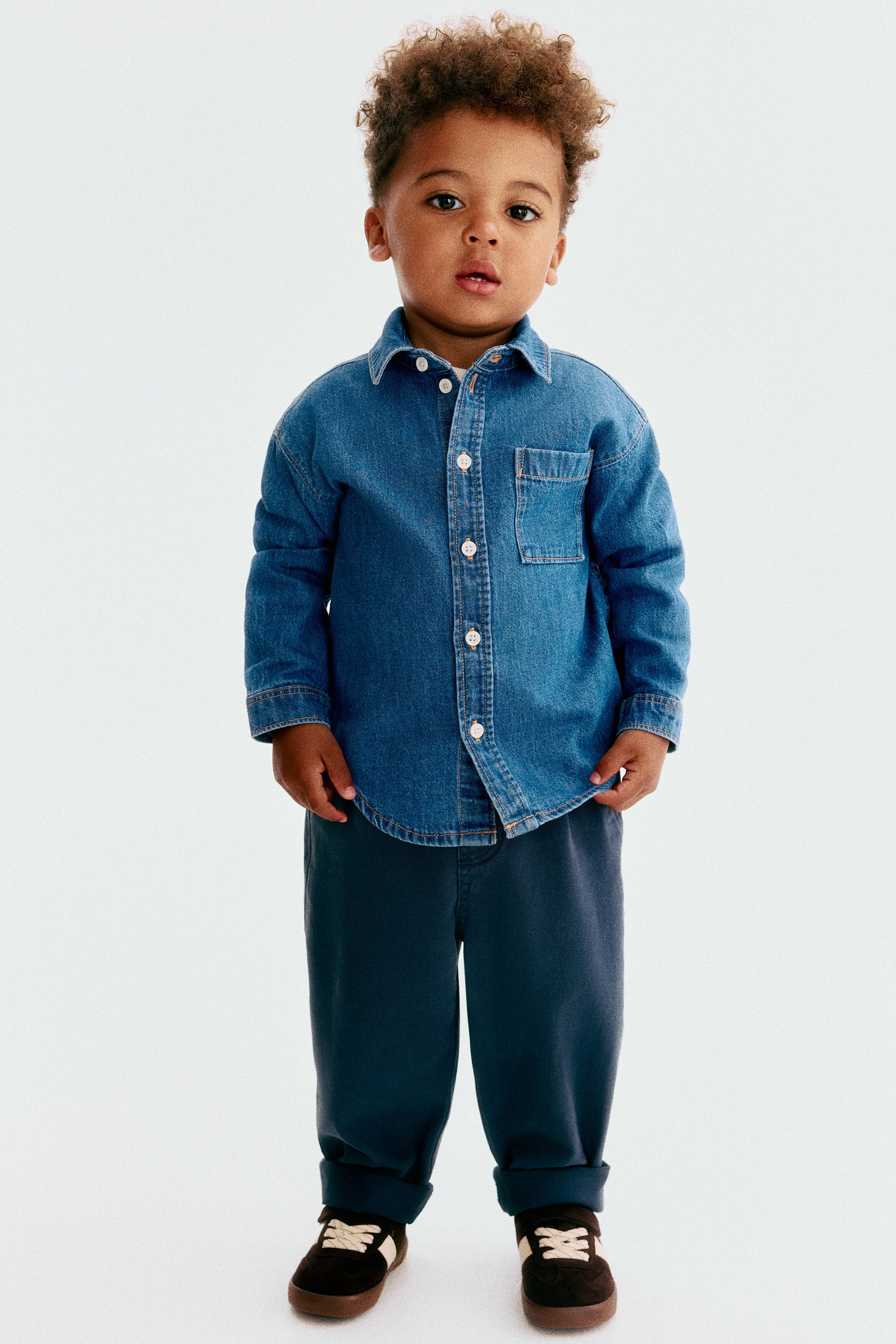 selected Denim blue