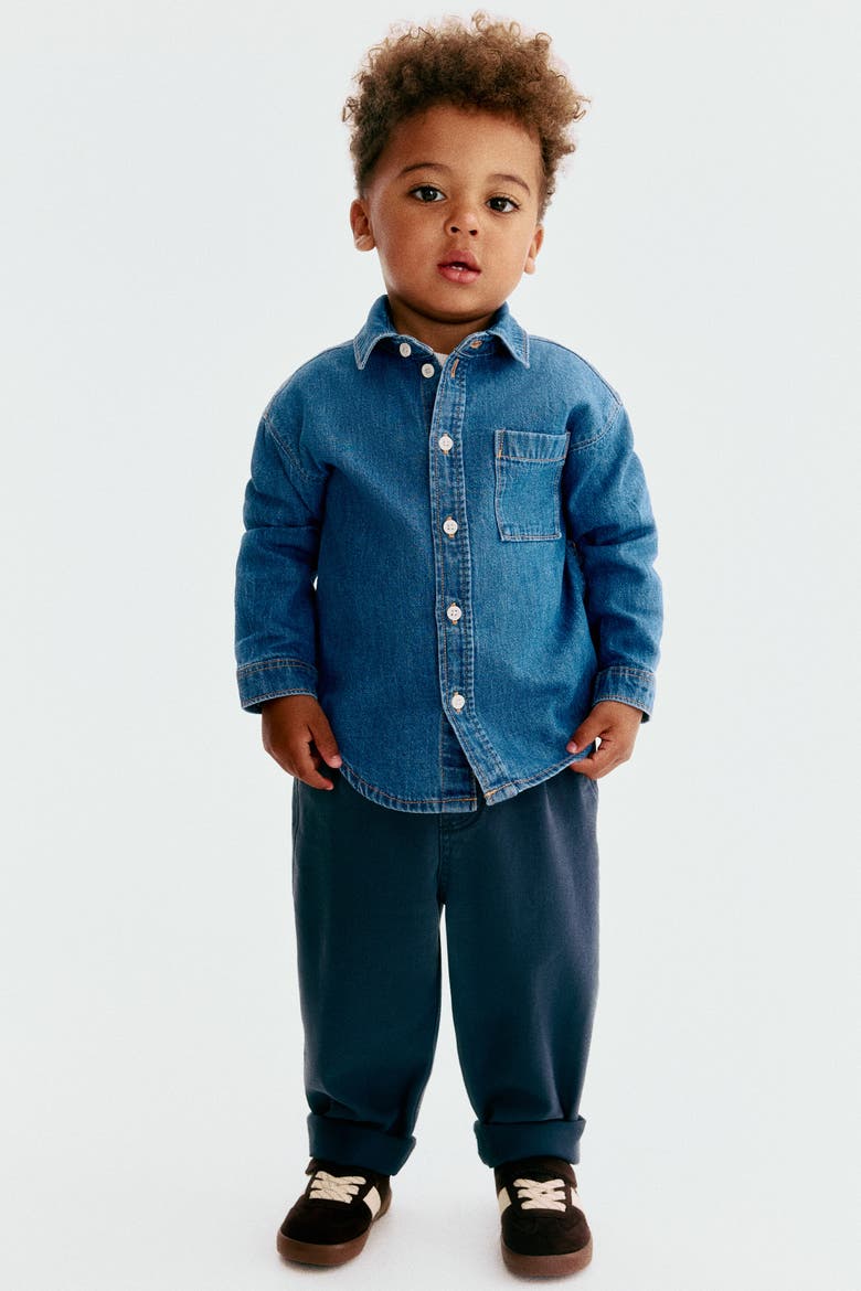 Denim Shirt, Main, color, Denim blue